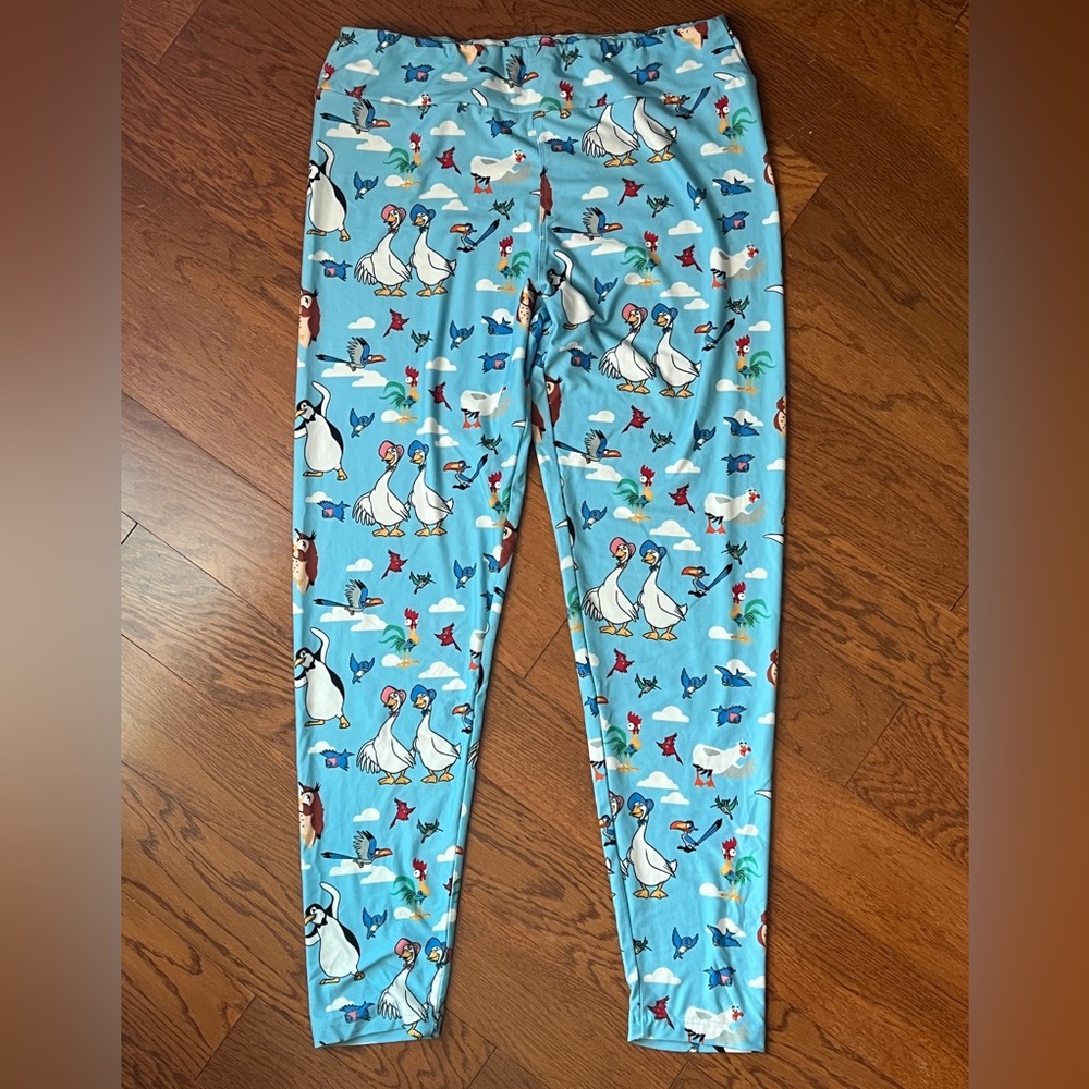 Disney Parks Birds Leggings, Large
